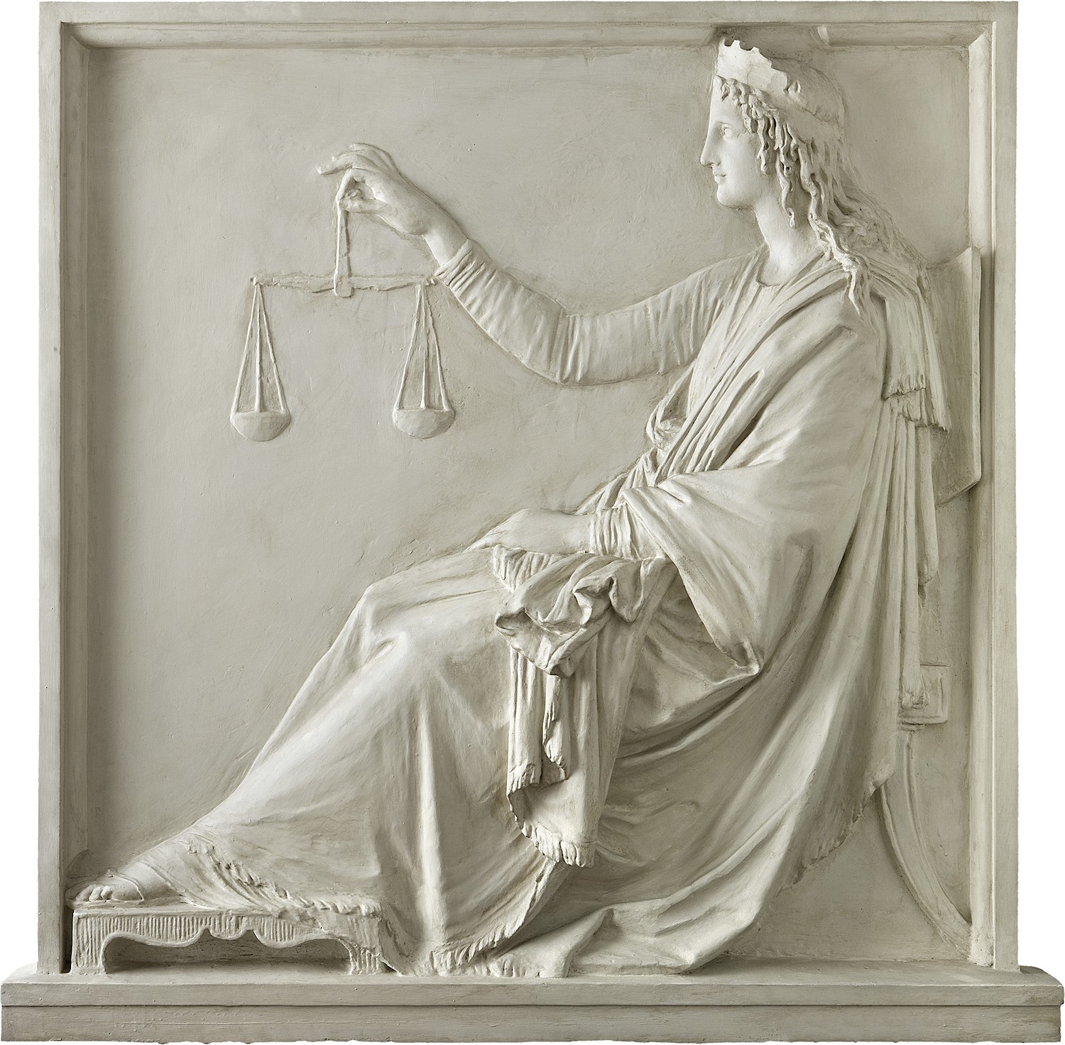 Canova, an allegory in marble