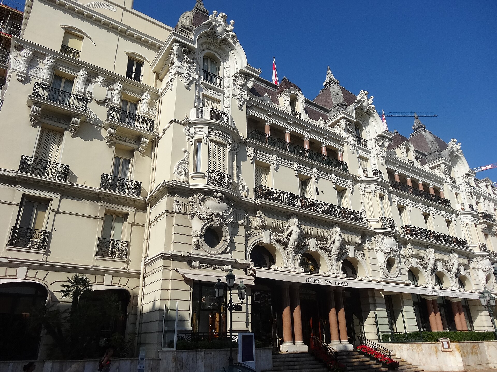 The Hôtel de Paris, Monte Carlo