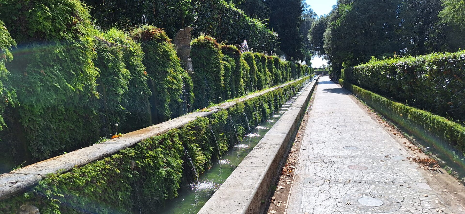 The hundred fountains, Villa d’Este